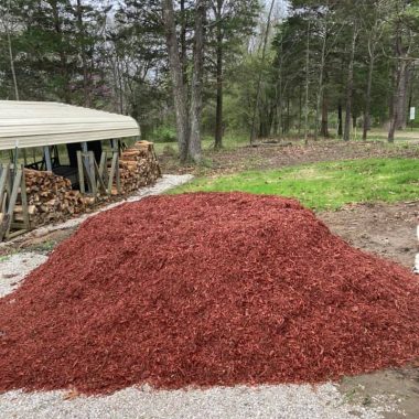 STRITE HAULING RED MULCH